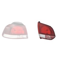 Rückleuchte links 12 V W21W Glühlampen-Technologie HELLA für u.a. VW GOLF