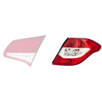 Rear Light right 12 V PY21W Bulb technology HELLA for e.g. CITROËN C4