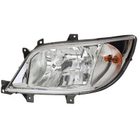 Left main headlight 12 V PY21W Halogen HELLA