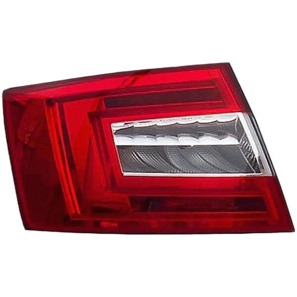 Rückleuchte rechts mit Rückfahrlicht Glühlampen-Technologie W5W HELLA für SKODA Octavia III