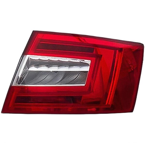 Rückleuchte links W5W Glühlampen-Technologie HELLA für u.a. SKODA Octavia III