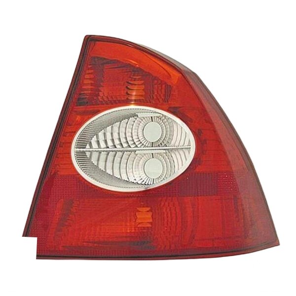 Rückleuchte links mit Schlusslicht Glühlampen-Technologie PY21W HELLA für FORD Focus II Stufenheck
