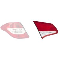 Tailgate Cover left inner part HELLA suitable for e.g. CITROËN C4