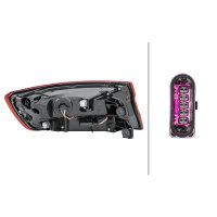 Rückleuchte rechts mit optischem Wischeffekt 12 V LED HELLA für AUDI A4