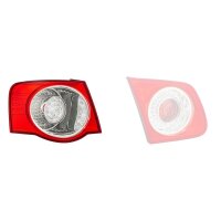 Rückleuchte links 12 V LED HELLA Licht-Expertise passend für VW JETTA