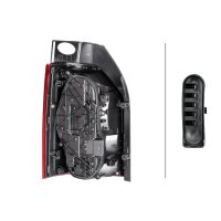 Rückleuchte rechts mit Schlusslicht 12 V Halogen W5W...