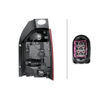 Rear Light left 12 V LED HELLA Lighting Expertise suitable for e.g. VW MULTIVAN