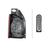 Rear Light right 12 V W5W Halogen HELLA suitable for VW TRANSPORTER