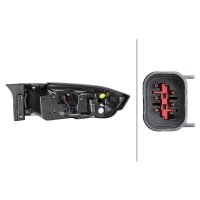 Rear Light left 12 V W16W with hybrid technology HELLA for LAND ROVER EVOQUE