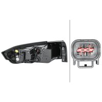 Rückleuchte rechts mit Seitenmarkierungslicht (LED)...
