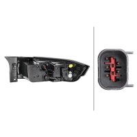Rückleuchte links mit Seitenmarkierungslicht (LED)...