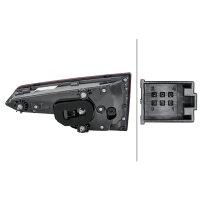 Rear Light left 12 V LED HELLA Lighting Expertise suitable for AUDI A4