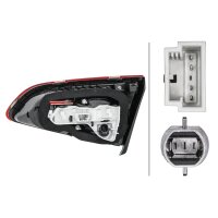 Rückleuchte links 12 V WY21W Glühlampen-Technologie HELLA für u.a. VW GOLF