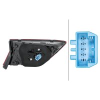 Rückleuchte rechts mit Schlusslicht (LED) 12 V LED...