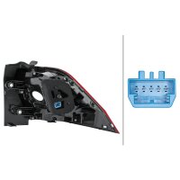 Rear Light left 12 V LED HELLA Light-Expertise suitable for e.g. VW TIGUAN