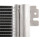 Condenser air conditioning with dryer tubes parallel MAHLE for e.g. OPEL ASTRA