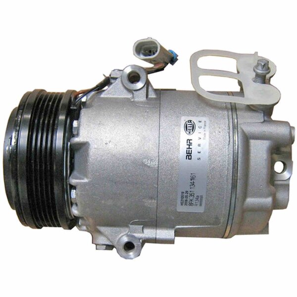Kompressor Klimaanlage Keilrippenriemenscheibe 105mm MAHLE für OPEL ASTRA G CC