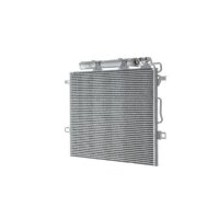 Condenser air conditioning with dryer tubes parallel...