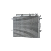 Condenser air conditioning with dryer tubes parallel MAHLE for e.g. MB E-CLASS