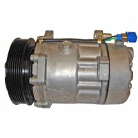 Kompressor Klimaanlage Keilrippenriemenscheibe 128mm...
