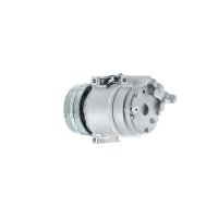 Air conditioning compressor 12 V Ø 124 mm MAHLE suitable for e.g. VOLVO V50