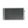 Air conditioning condenser with dryer pipes parallel MAHLE for e.g. BMW 5