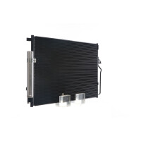 Condenser air conditioning with dryer tubes parallel MAHLE for e.g. MB SPRINTER