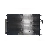 Condenser air conditioning with dryer tubes parallel MAHLE for e.g. MB SPRINTER