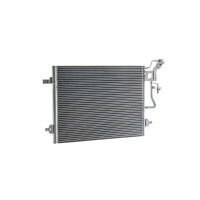 Condenser air conditioning without dryer tubes parallel MAHLE for e.g. VW PASSAT