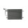 Condenser air conditioning without dryer tubes parallel MAHLE for e.g. VW PASSAT