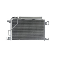 Condenser air conditioning with dryer tubes parallel MAHLE for e.g. MB C-CLASS