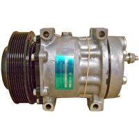 Air conditioning compressor 24 V Ø 136 mm MAHLE for e.g. DAF CF