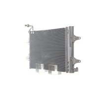 Condenser air conditioning with dryer tubes parallel...