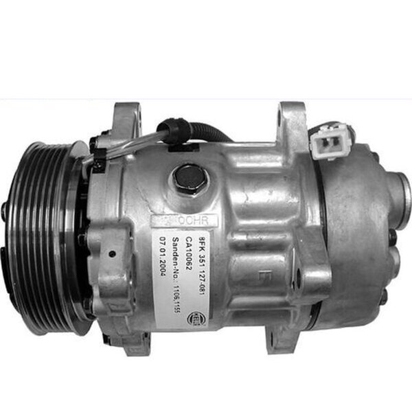Air conditioning compressor 12 V Ø 119 mm MAHLE suitable for e.g. CITROËN XANTIA