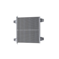 Air conditioning condenser without dryer pipes parallel MAHLE for e.g. DAF XF