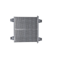 Air conditioning condenser without dryer pipes parallel MAHLE for e.g. DAF XF