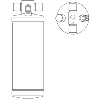 Trockner Klimaanlage Anti-Feuchtigkeit 742 g MAHLE passend für u.a. DAF CF