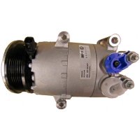 Compressor air conditioning V-ribbed belt pulley 110mm MAHLE for FORD FOCUS III