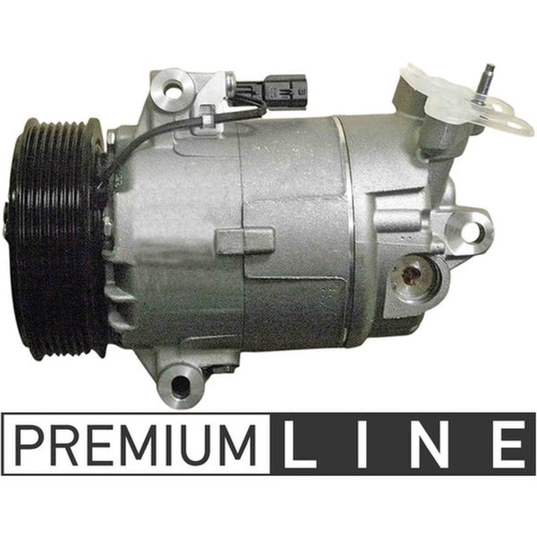 Compressor air conditioning V-ribbed belt pulley 115mm MAHLE for NISSAN QASHQAI +2