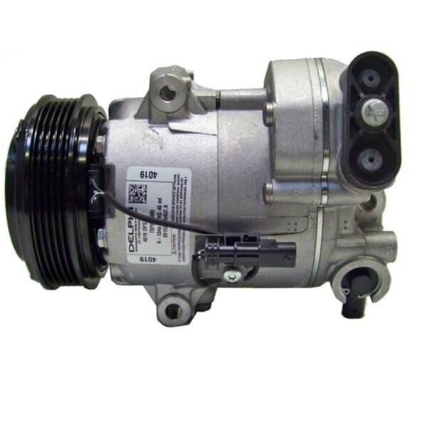 Klimakompressor 12 V Ø 110 mm MAHLE passend für u.a. OPEL ASTRA