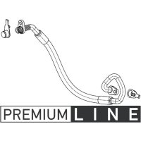 High pressure air conditioning line MAHLE for PEUGEOT 407...