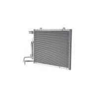 Condenser air conditioning with dryer tubes parallel...