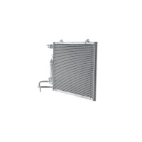 Kondensator Klima mit Trockner Rohre parallel MAHLE für u.a. FORD FIESTA