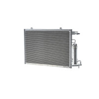 Kondensator Klima mit Trockner Rohre parallel MAHLE für u.a. FORD FIESTA