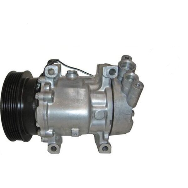 Klimakompressor 12 V Ø 125 mm MAHLE passend für u.a. RENAULT CLIO