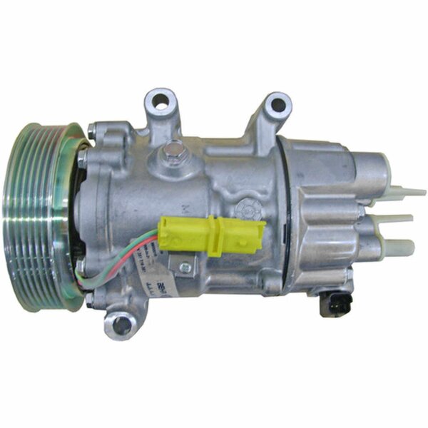 Kompressor Klimaanlage Keilrippenriemenscheibe 119mm MAHLE für PEUGEOT 308 I