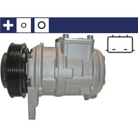 Compressor air conditioning V-ribbed belt pulley 126mm...