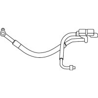 Hochdruck-/Niederdruckleitung Klimaanlage MAHLE für...