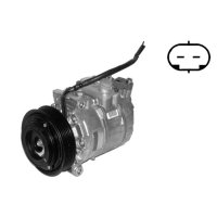 Compressor air conditioning V-ribbed belt pulley 126mm...