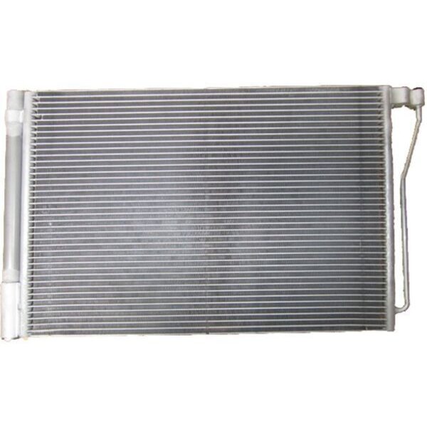 Air conditioning condenser with dryer pipes parallel MAHLE for e.g. BMW 5
